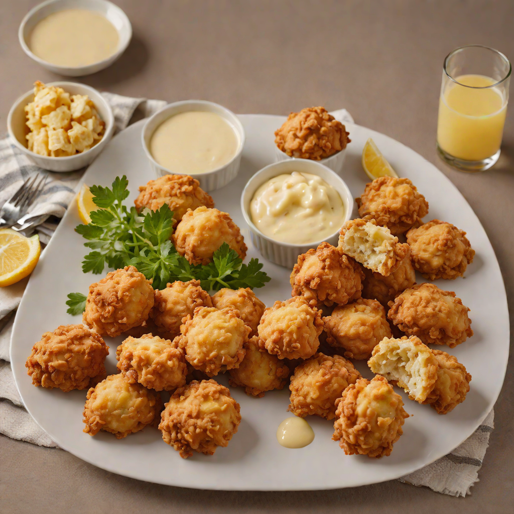 Deep-Fried Chicken with Buttermilk Biscuit Bites