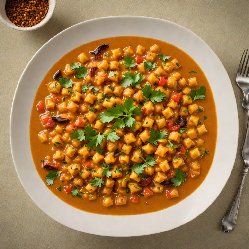 Saffron-Infused Moroccan Chickpea Stew