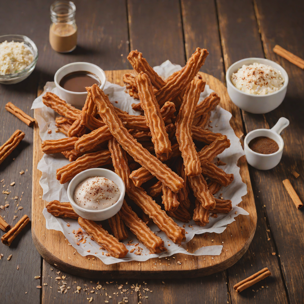 Stovetop Chocolate Churros with Cinnamon Sugar