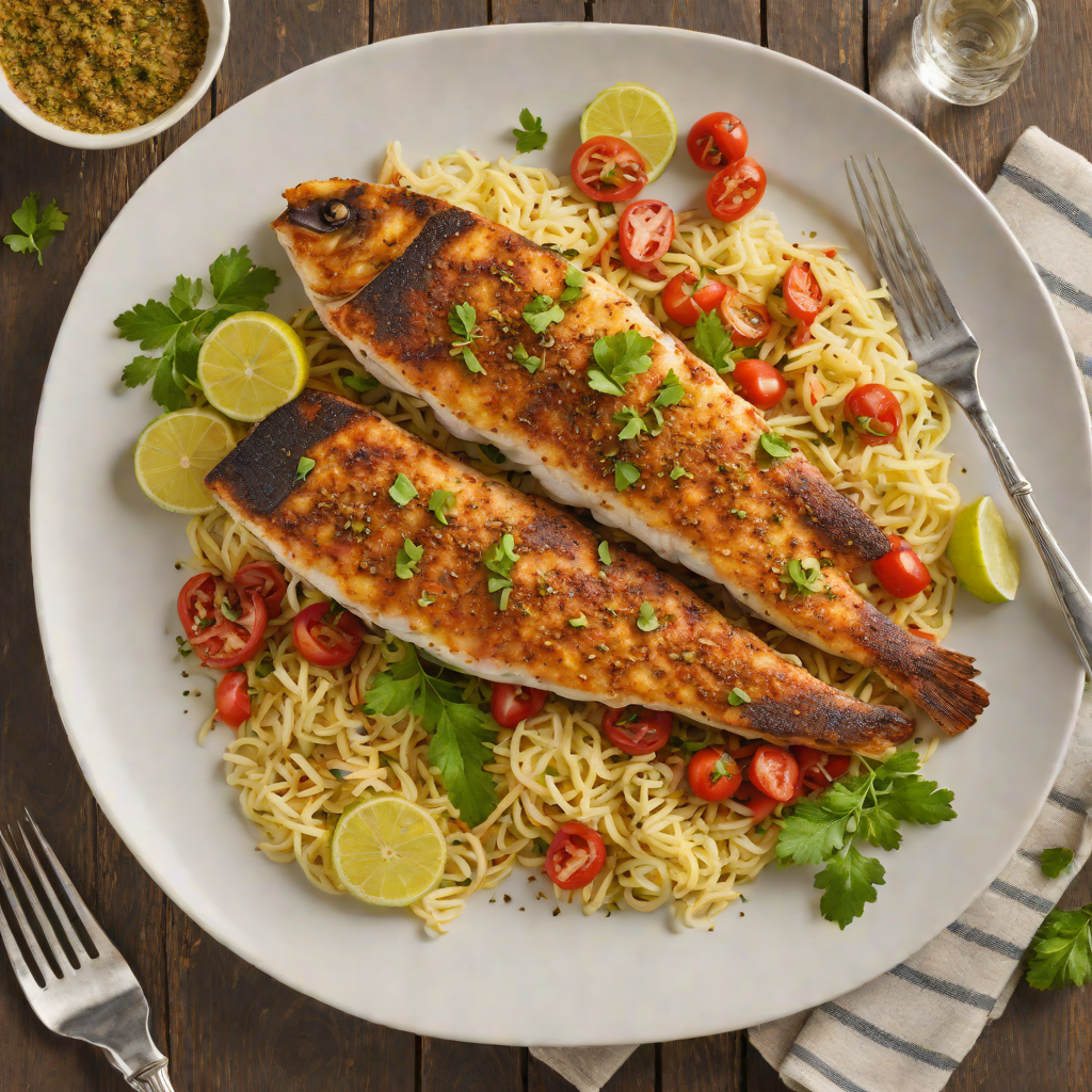 Pan-Seared Catfish with Texas-Style Cajun Rub