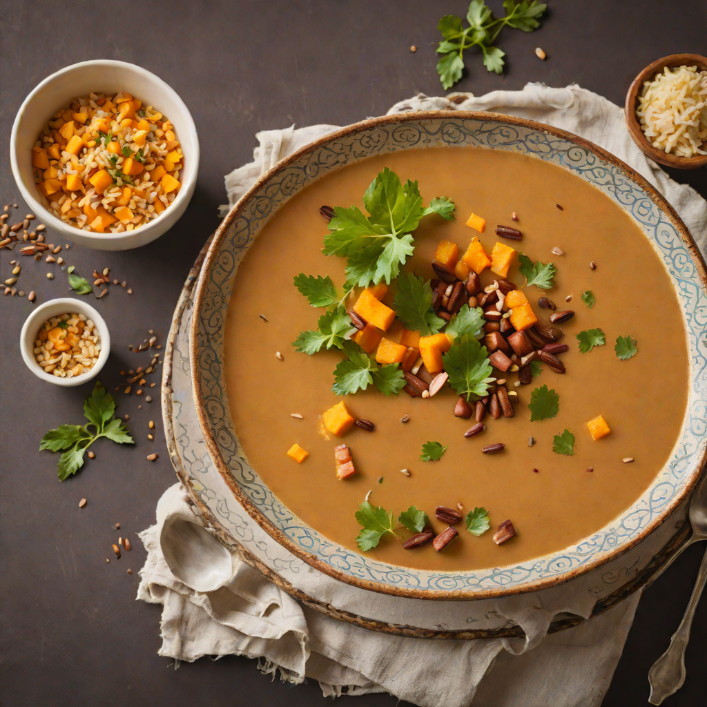 Rum-Spiced Caribbean Sweet Potato Soup