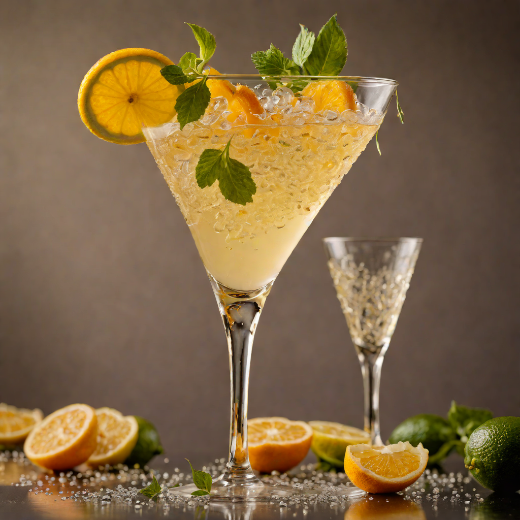 Sparkling Citrus Bloom Cocktail