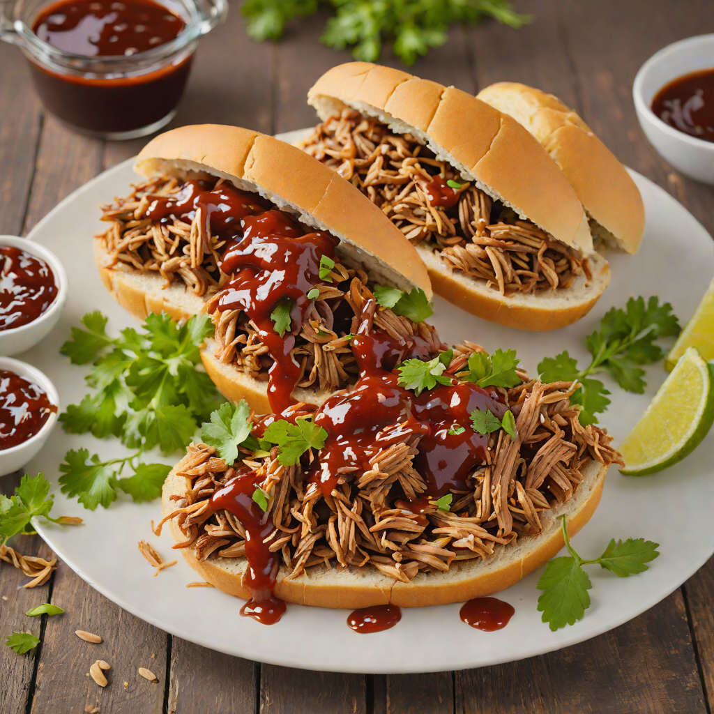 Slow Cooker Texas-Style Pulled Pork with Tangy Barbecue Sauce