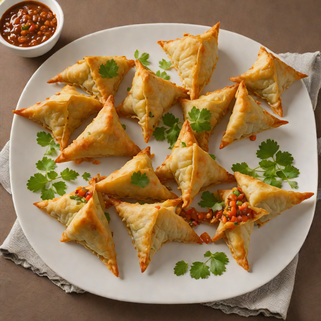 Steamed Ethiopian-Inspired Lentil and Vegetable Sambusas
