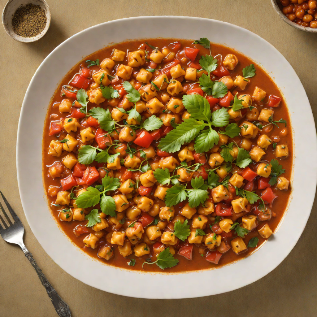 Populist-Spiced Chickpea and Tomato Stew