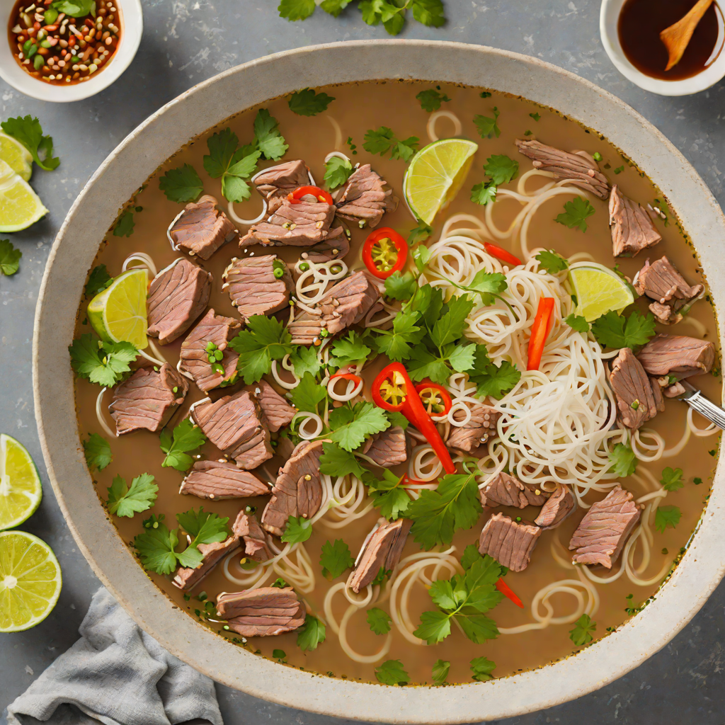 Instant Pot Vietnamese Pho-Inspired Beef Soup