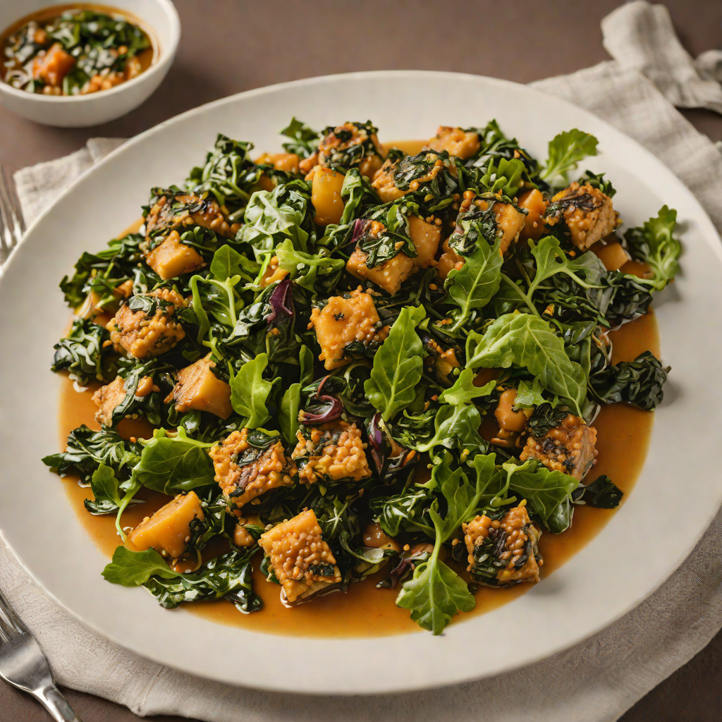 Feijão Tropeiro with Collard Greens