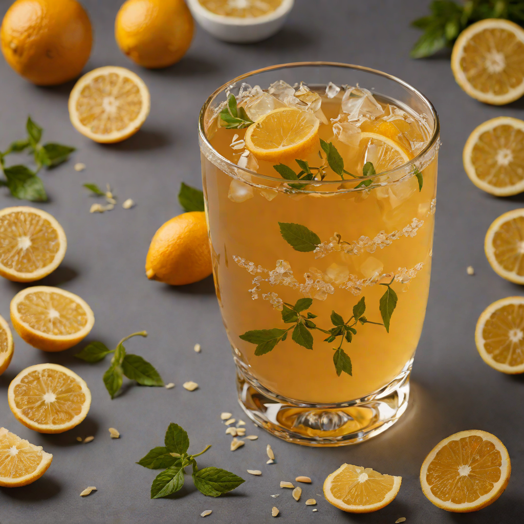 Citrus-Honey Herbal Tea Blend for Nasal Congestion