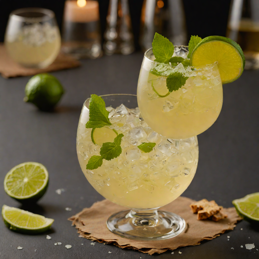 Tart Ginger Lime Fizz
