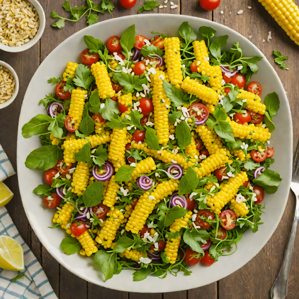 Glinda-Inspired Sweet Corn and Herb Salad