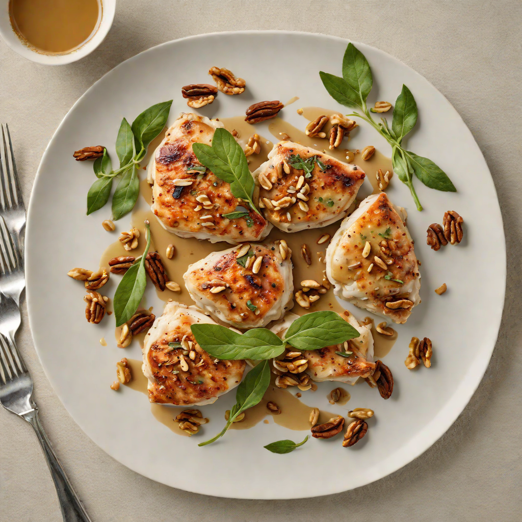 Pan-Seared Chicken with Sage Brown Butter and Toasted Walnuts