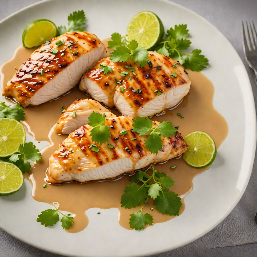 Pan-Seared Chicken Breast with Honey-Lime Glaze