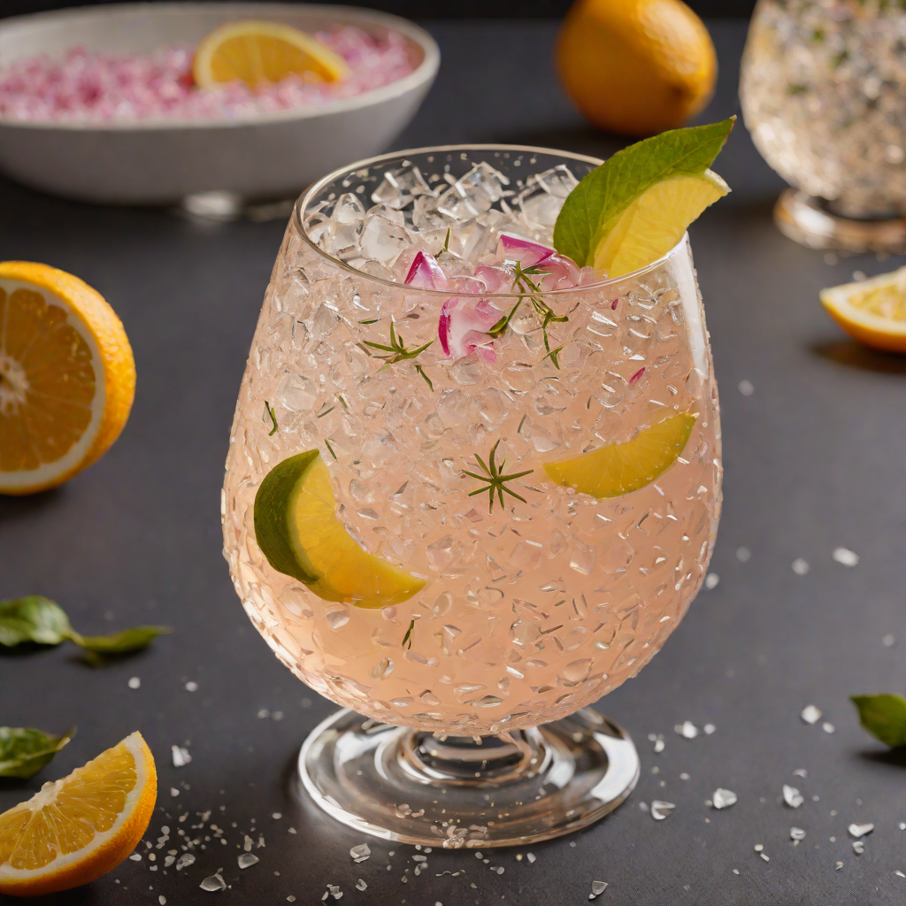 Rosewater Sparkle with Citrus Zest
