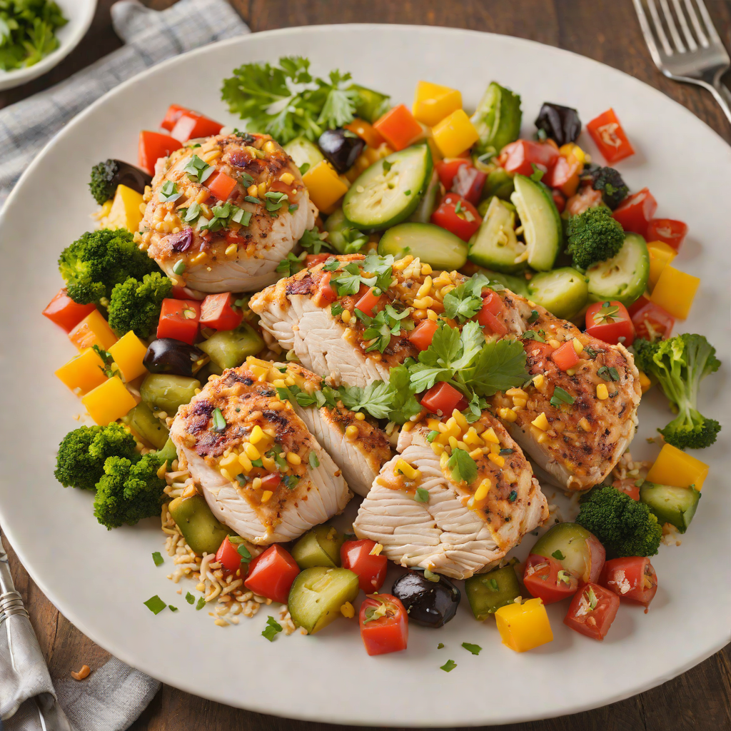 Slow Cooker Mesquite Chicken with Southwest Vegetables