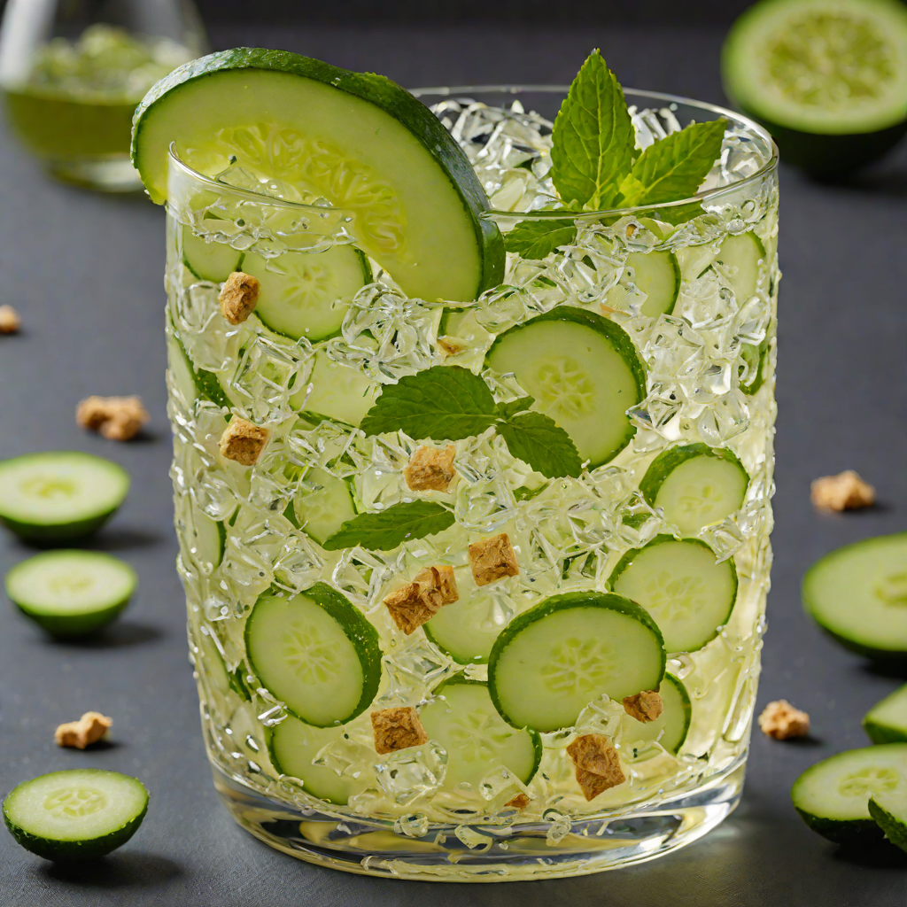 Ginger-Cucumber Vodka Cooler