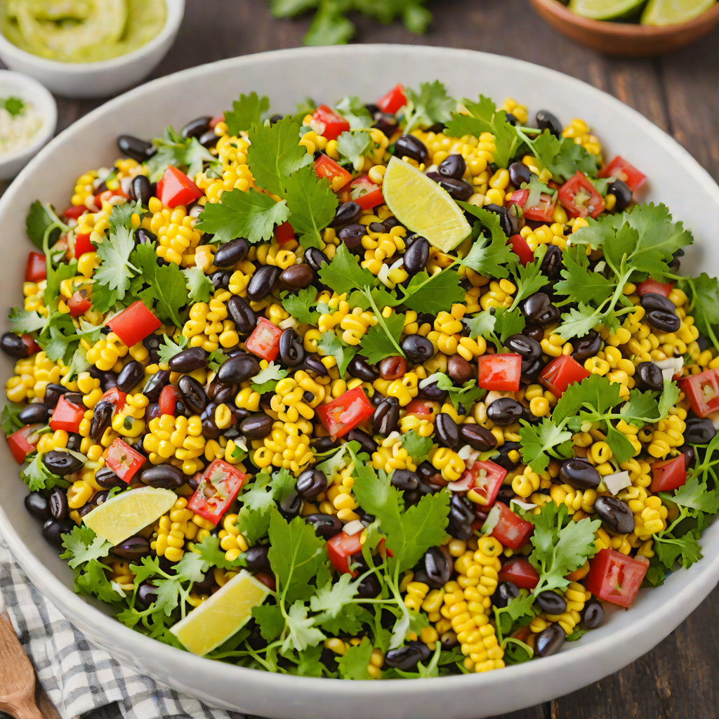 Tex-Mex Charred Corn and Black Bean Salad