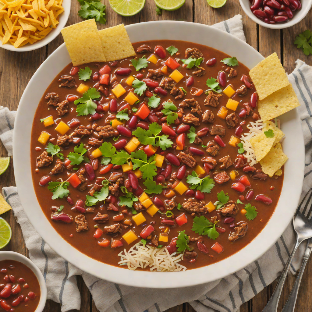 Slow Cooker Texas-Style Beef Chili with Kidney Beans