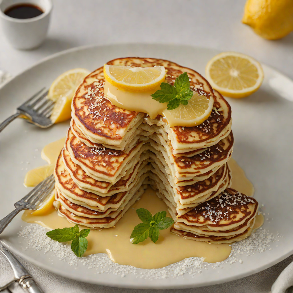 Merriam-Webster Inspired Jesting Lemon Ricotta Pancakes