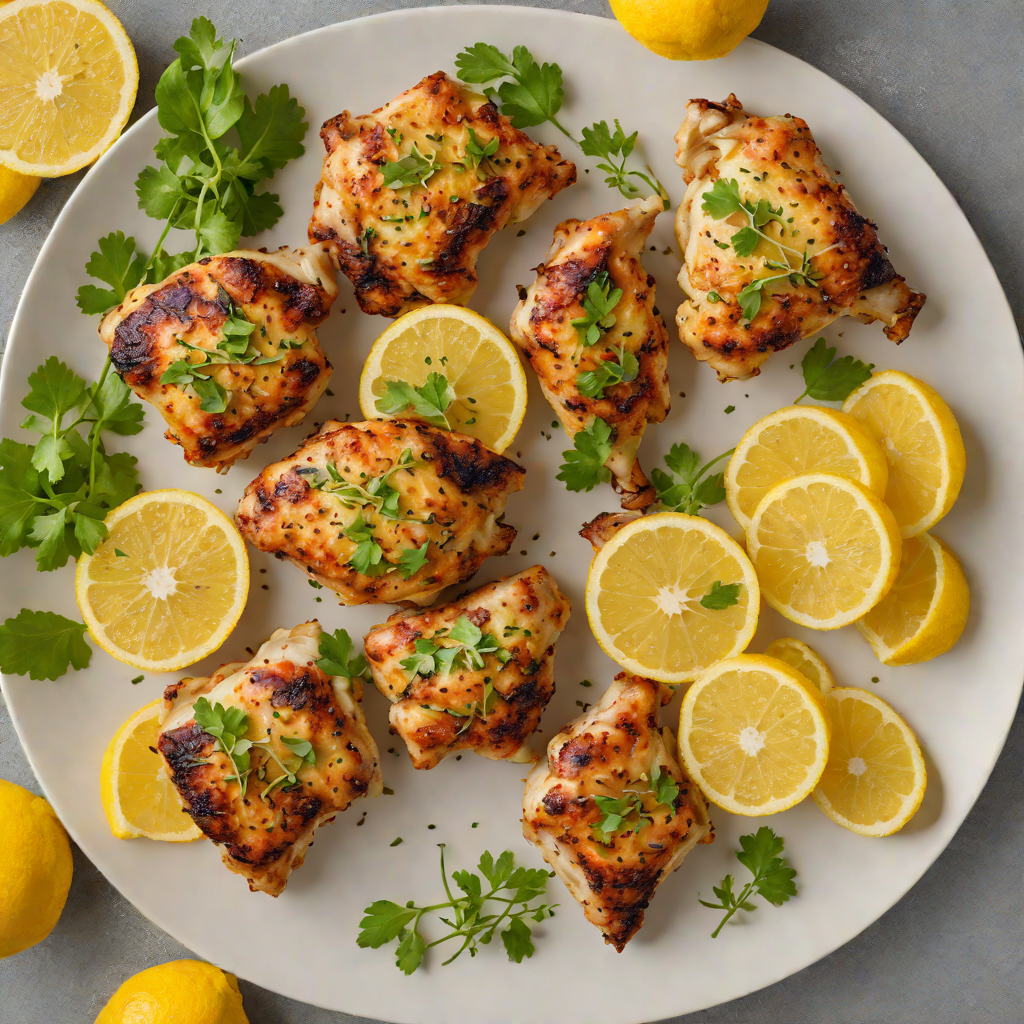Air Fryer Lemon-Pepper Chicken Thighs
