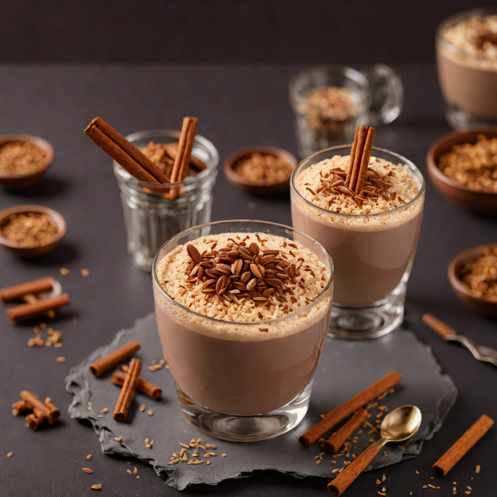 Guatemalan Toasted Sesame and Cinnamon Hot Chocolate