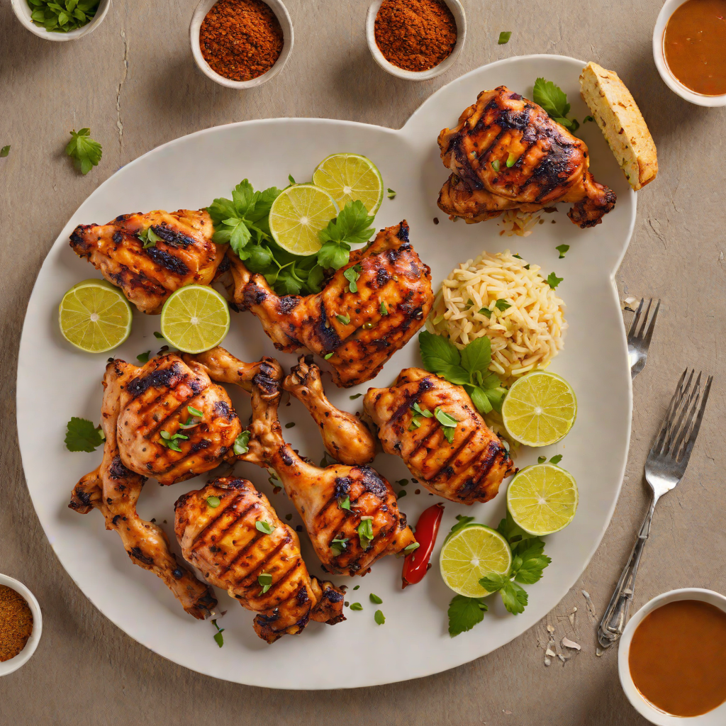 Grilled Peri-Peri Chicken with Spicy Paprika Rub