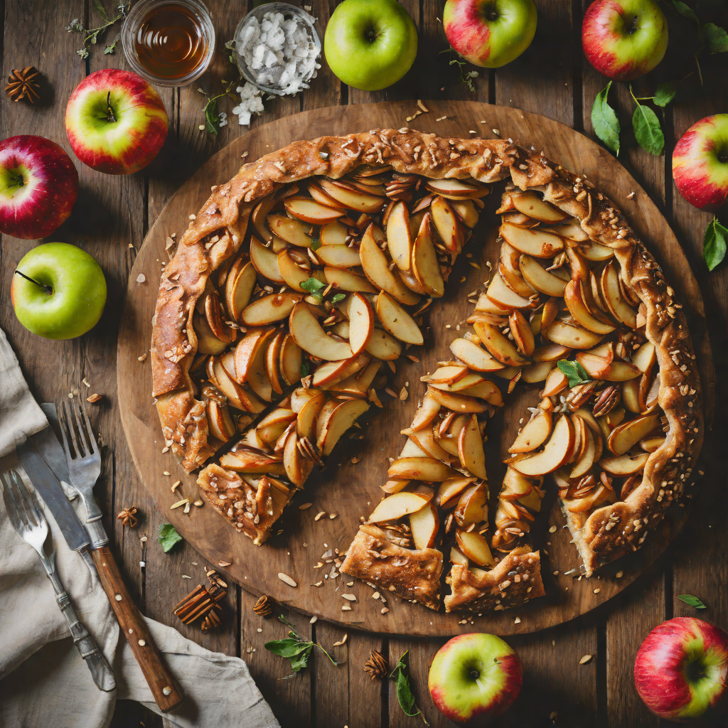 Honey-Glazed Brown Butter Apple Galette