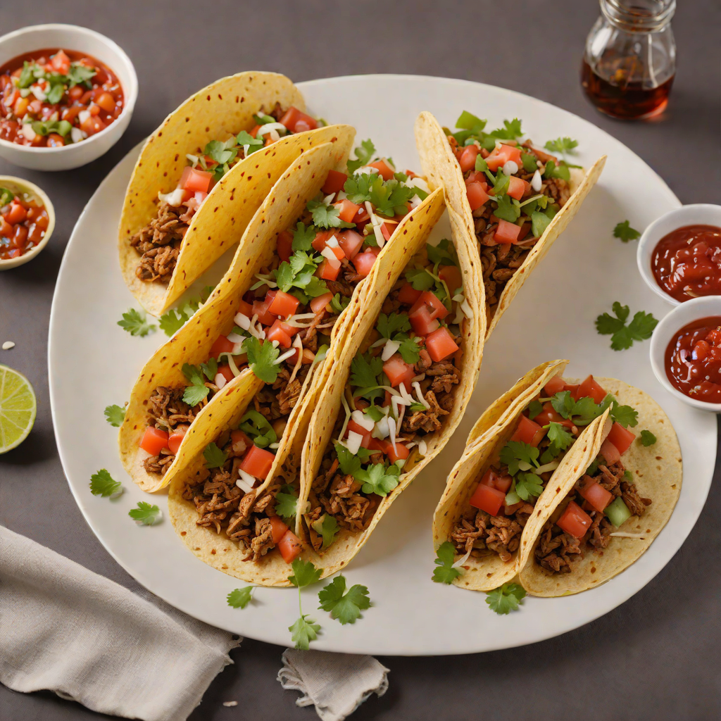 Soft Beef Tacos with Mild Tomato Salsa
