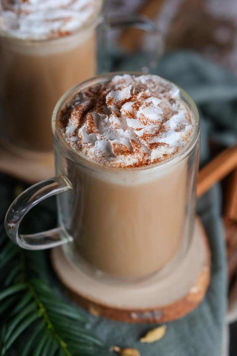Vanilla-Chai Spiced Rum Latte