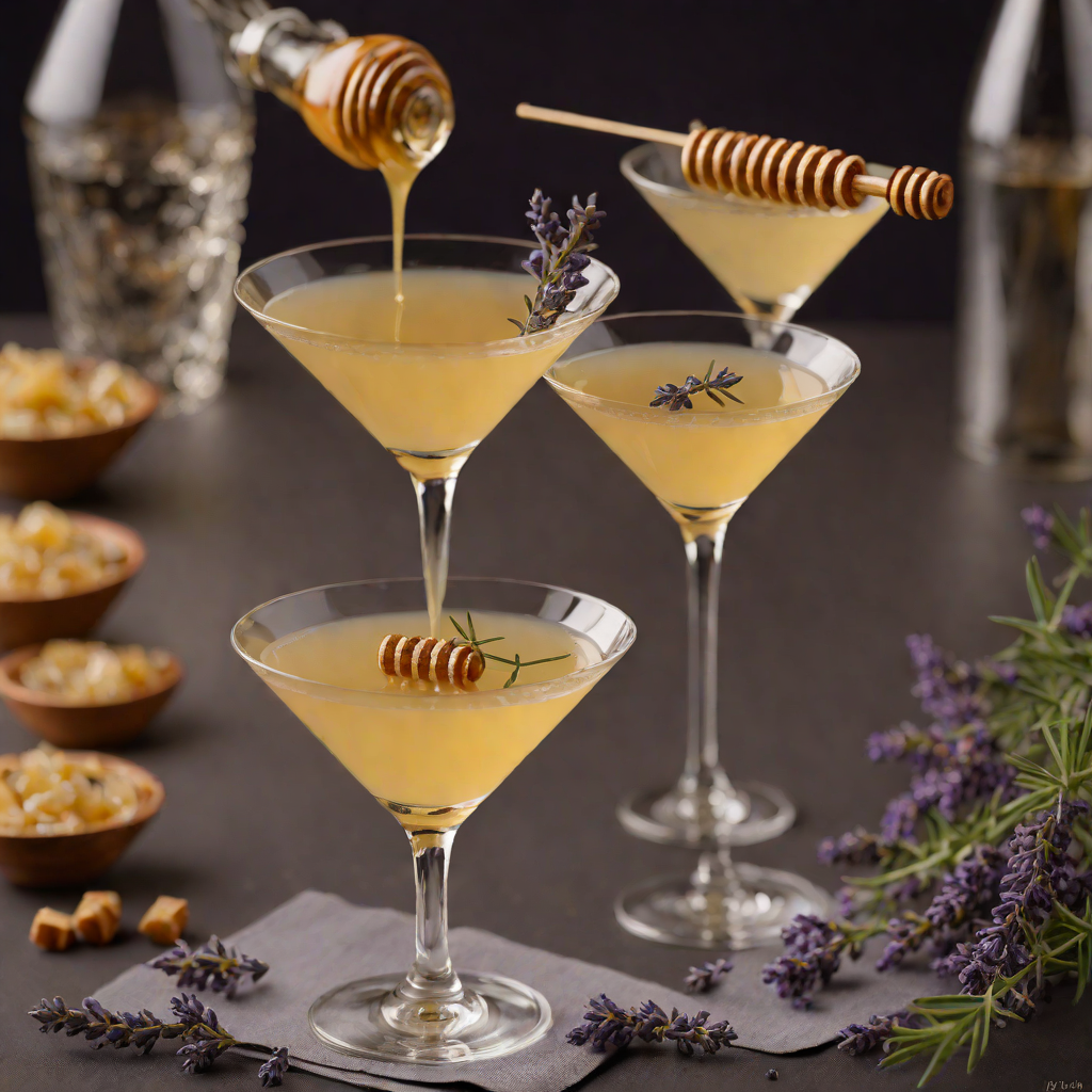 Honey-Lavender Best Effort Martini