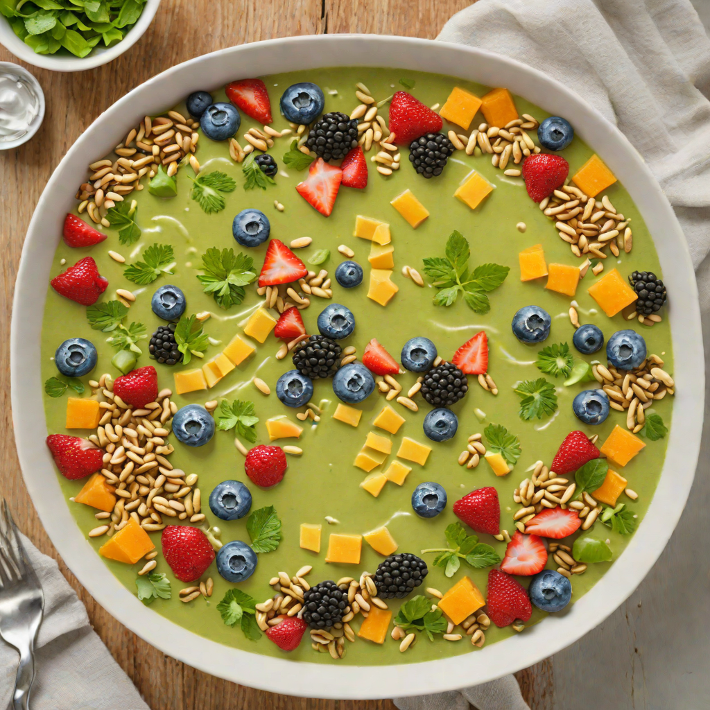 Vegetarian Wild Kratts-Inspired Bug Power Smoothie Bowl