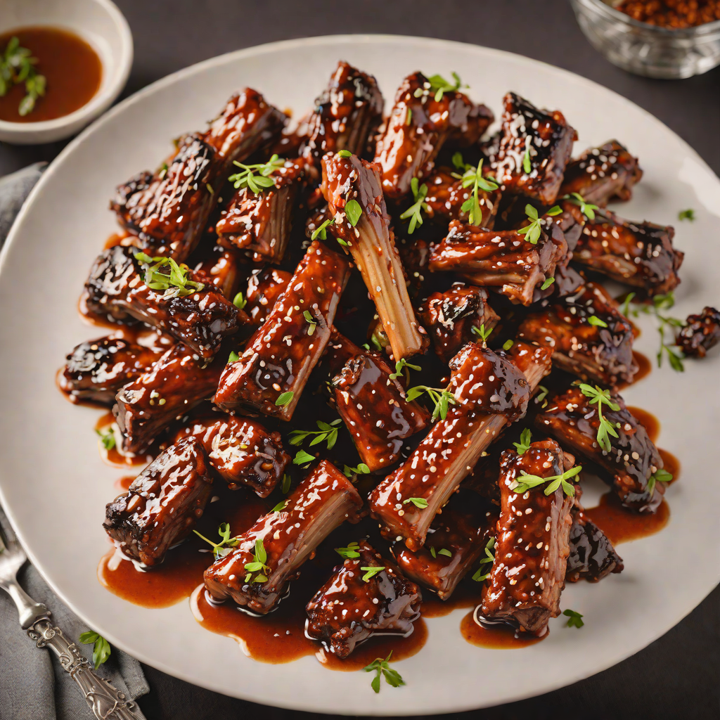Smoked Cherry-Infused Rib Tips with Classic Pit Rub