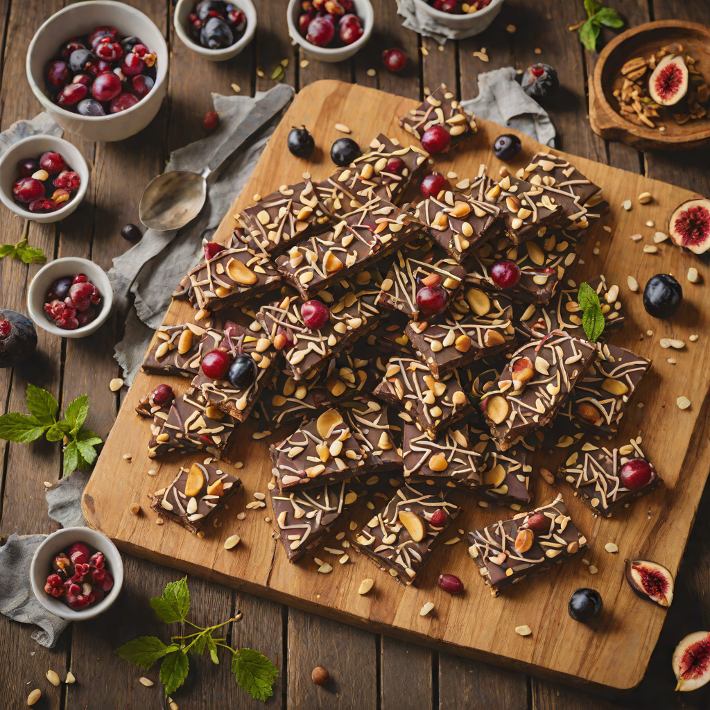 Macadamia and Davidson's Plum Chocolate Bark