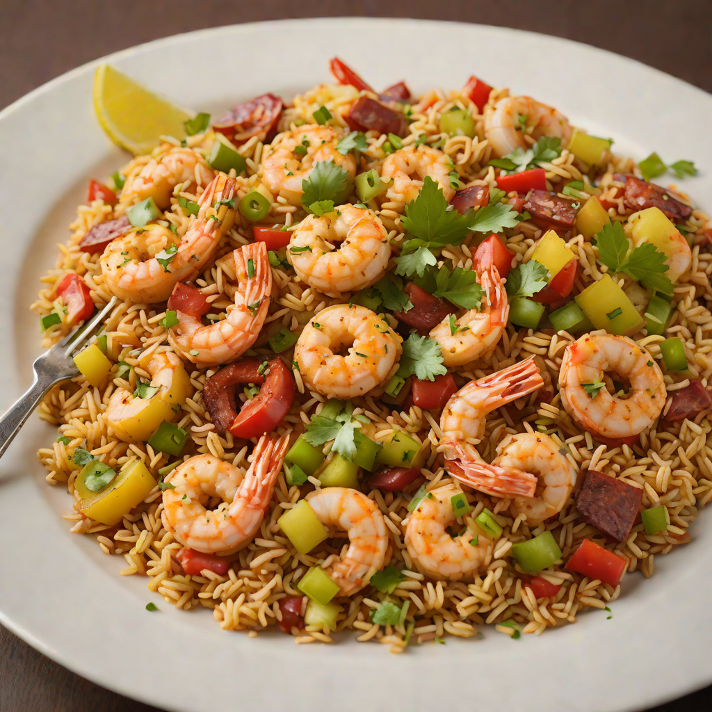 Jazz Club Cajun Jambalaya with Andouille Sausage and Shrimp