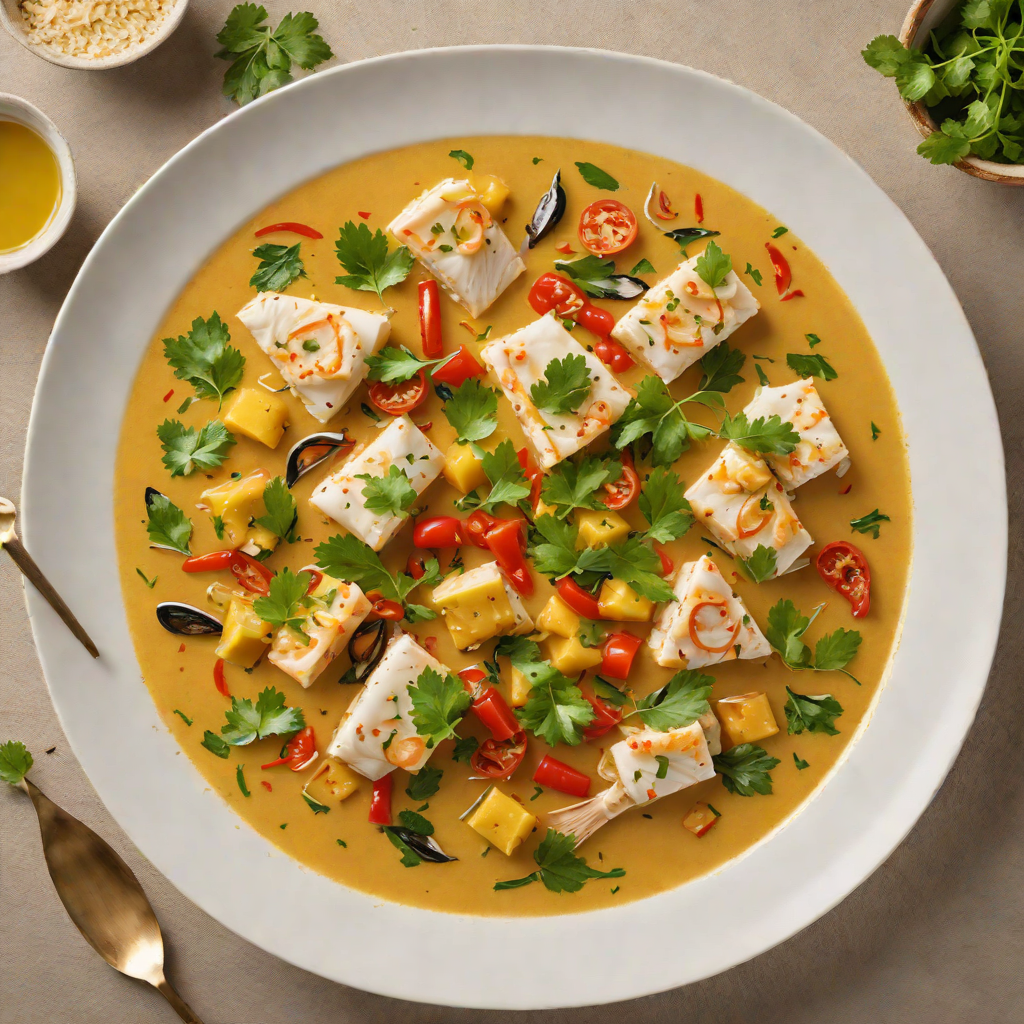 Moqueca-Style Coconut Fish Stew with Dende Oil