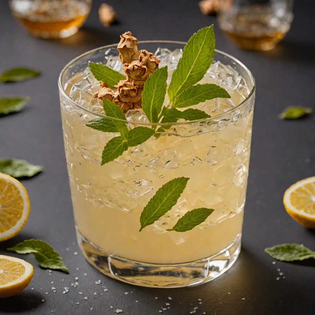 Ginger Sage Mezcal Sour
