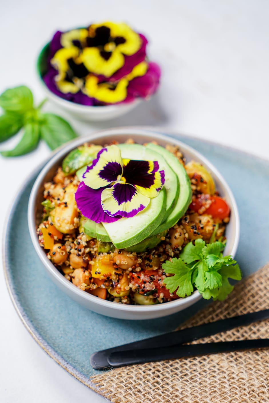 Oz's Rainbow Quinoa Bowl