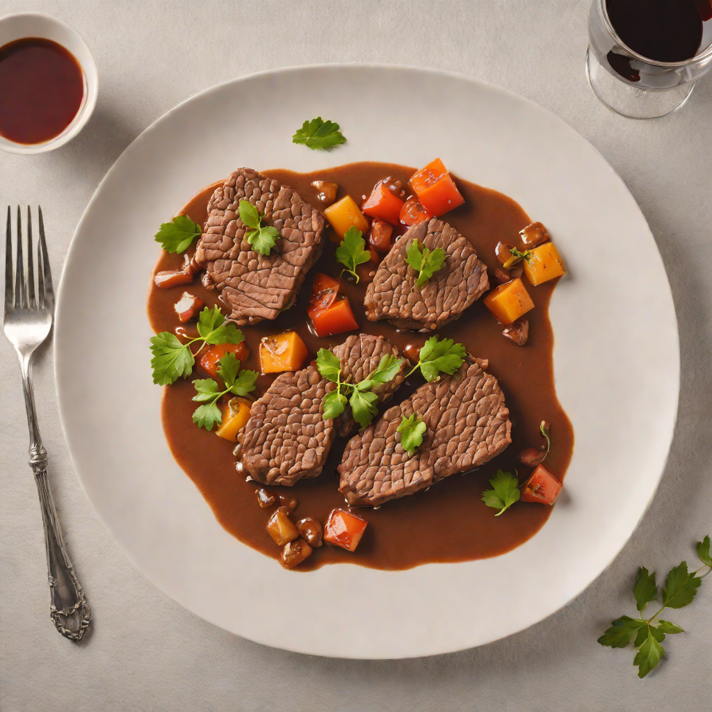 Slow-Cooked Beef Rabo de Toro with Red Wine and Tomato