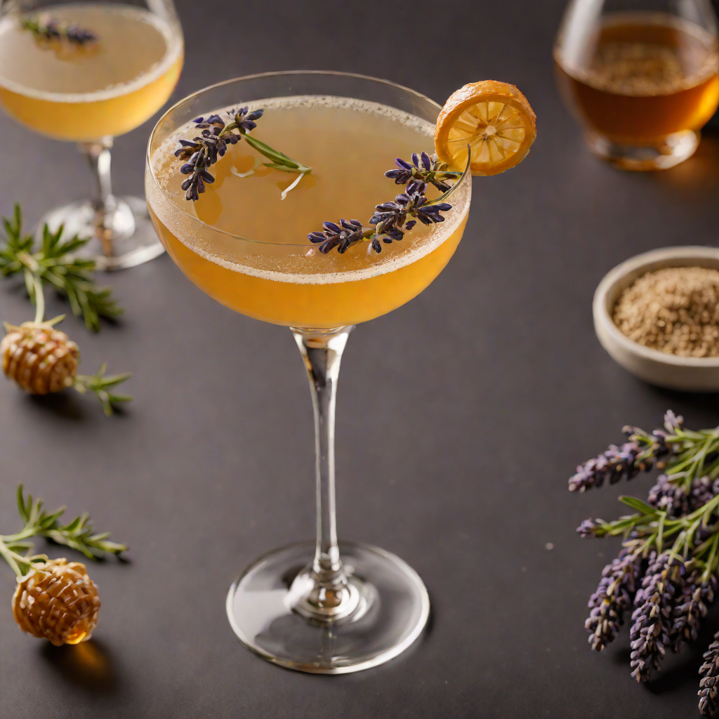 Mediterranean Honey-Lavender Sour