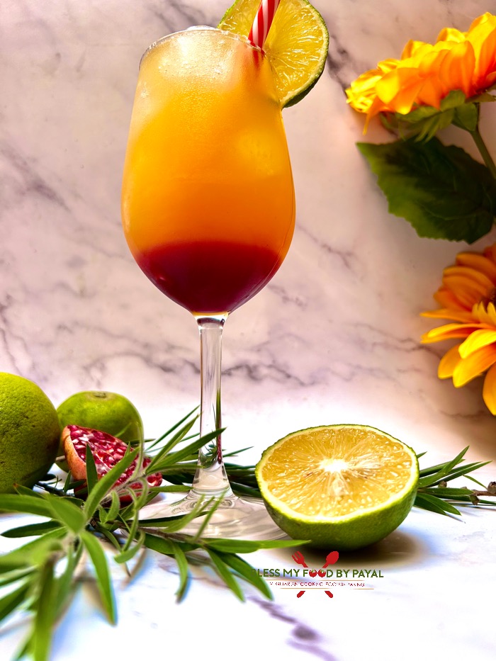 Tiki Sunrise Mocktail