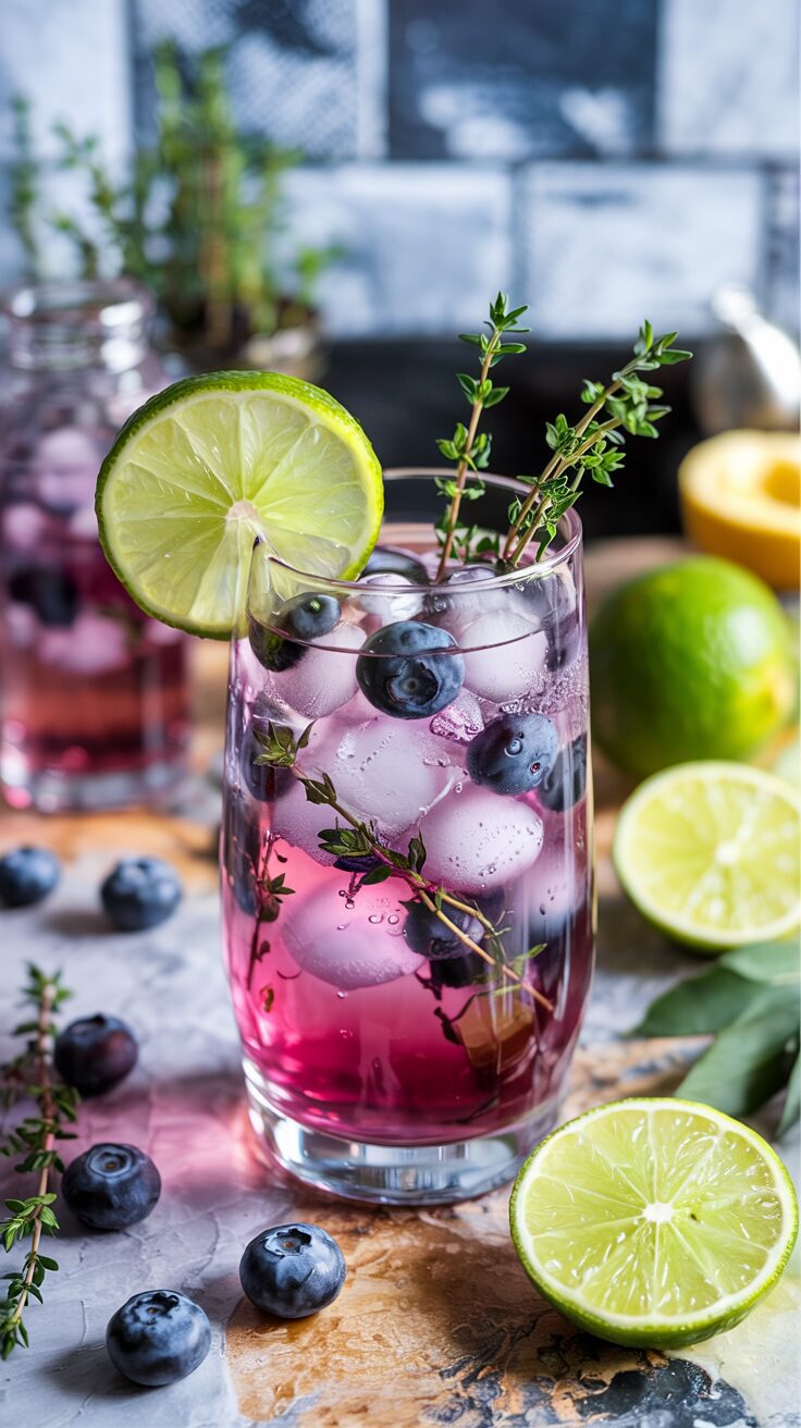 Spring Awakening Gin Fizz