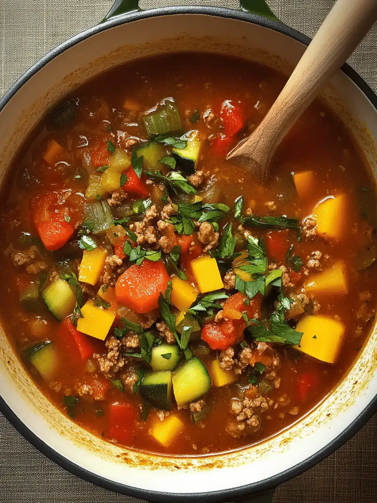 One-Pot Beef and Veggie Stew with Wattleseed