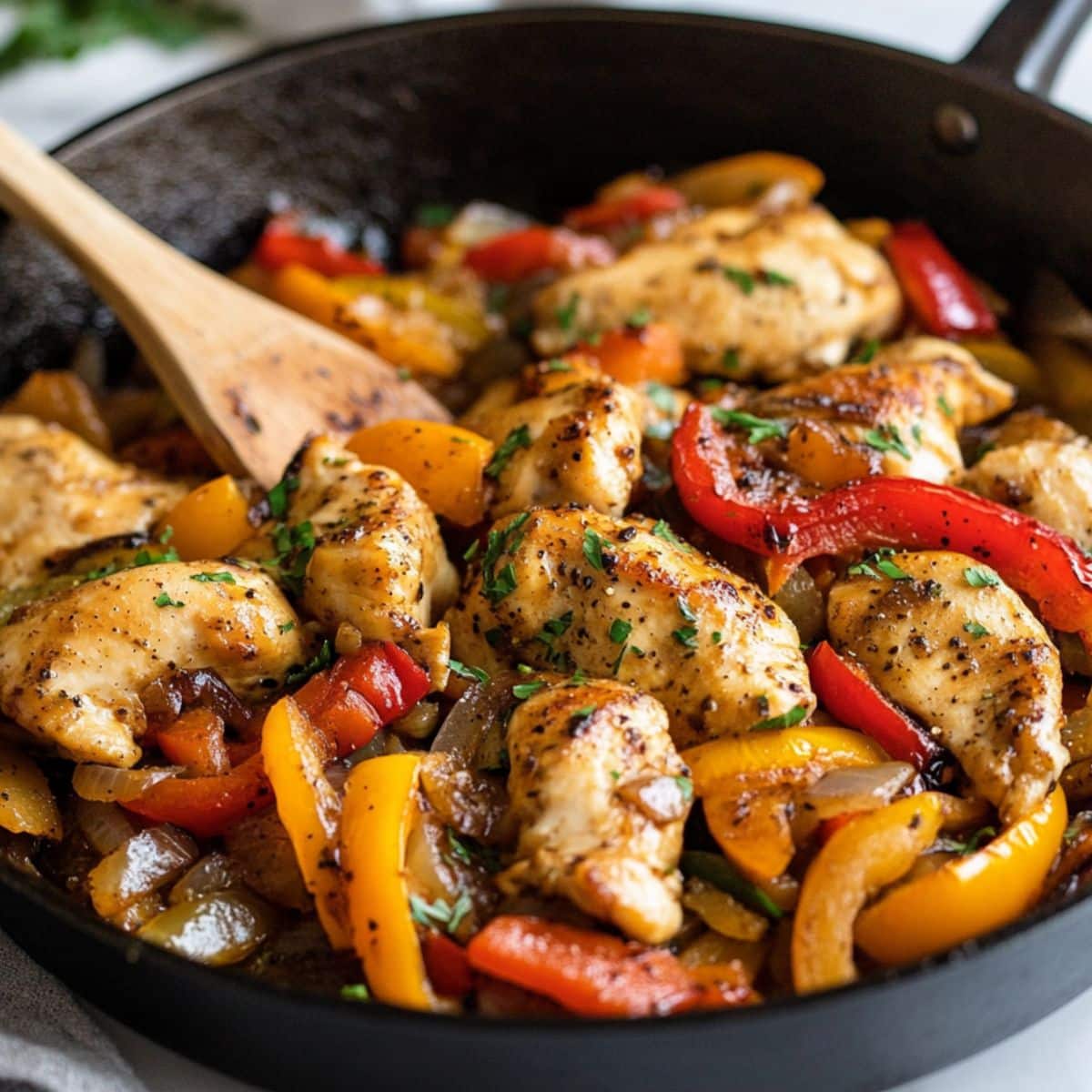 One-Pan Brazilian Chicken with Peppers and Onions
