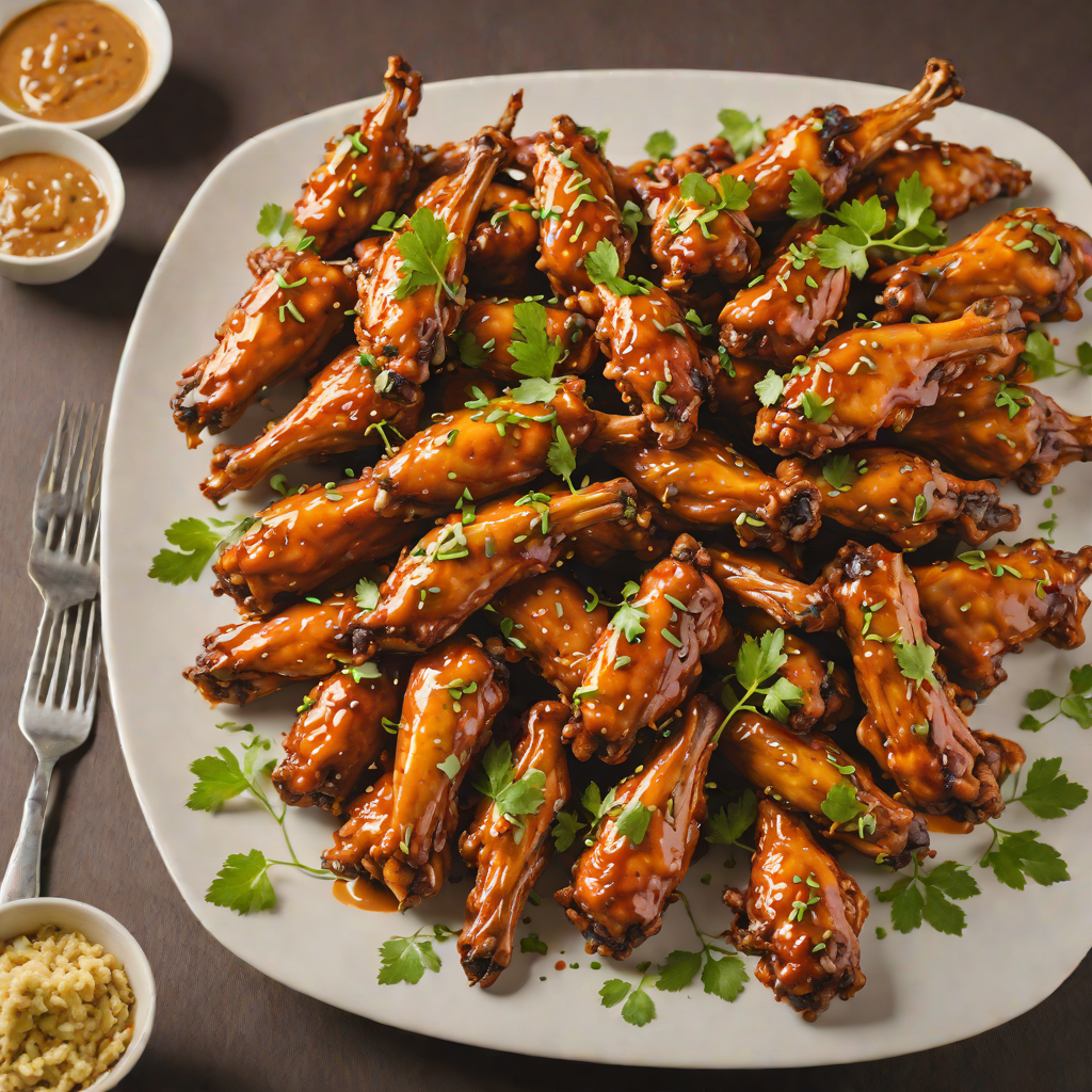 Buffet-Style Spiced Chicken Wings with Tangy Buffalo Glaze