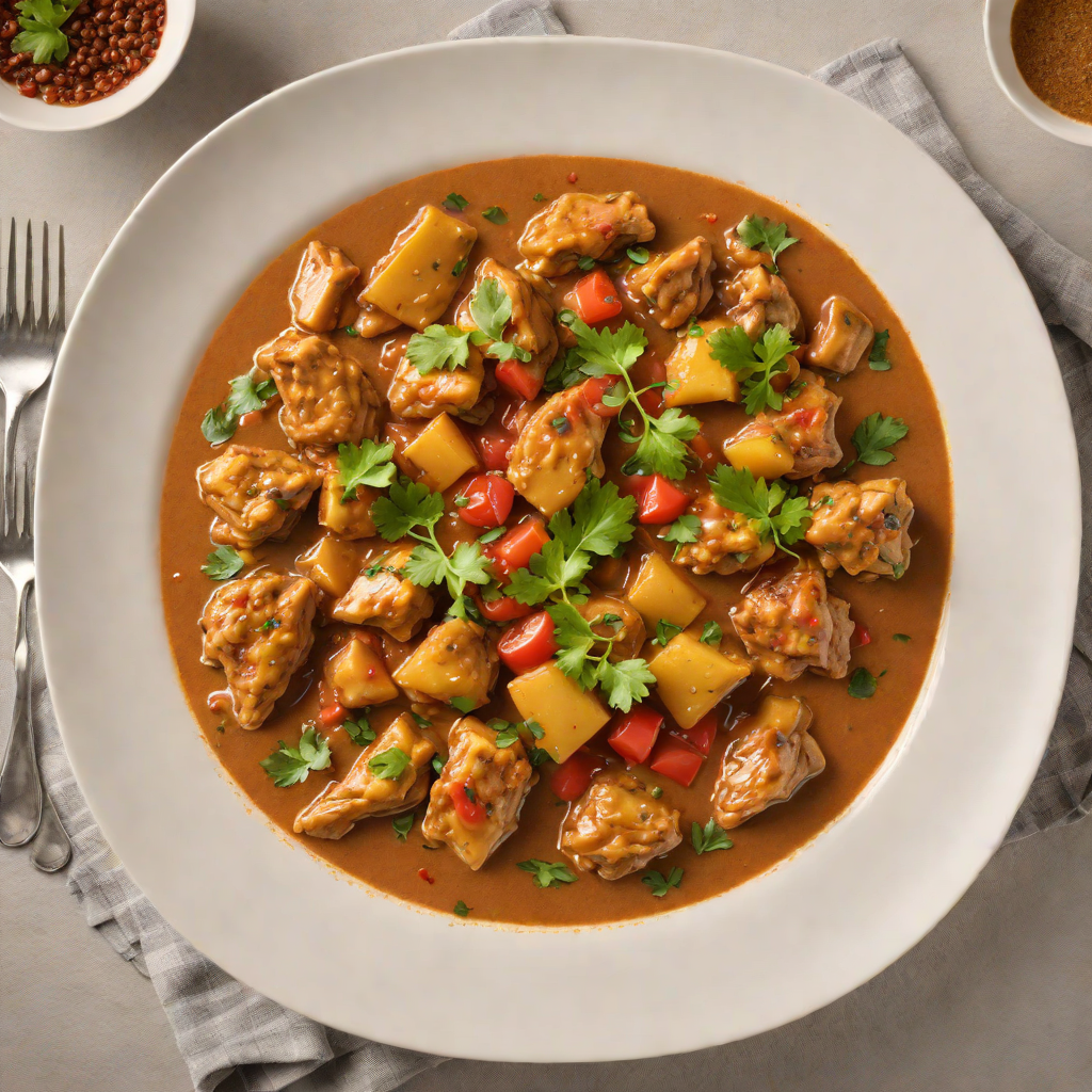 Spiced Canon MXF Video-Inspired Curry Chicken Stew