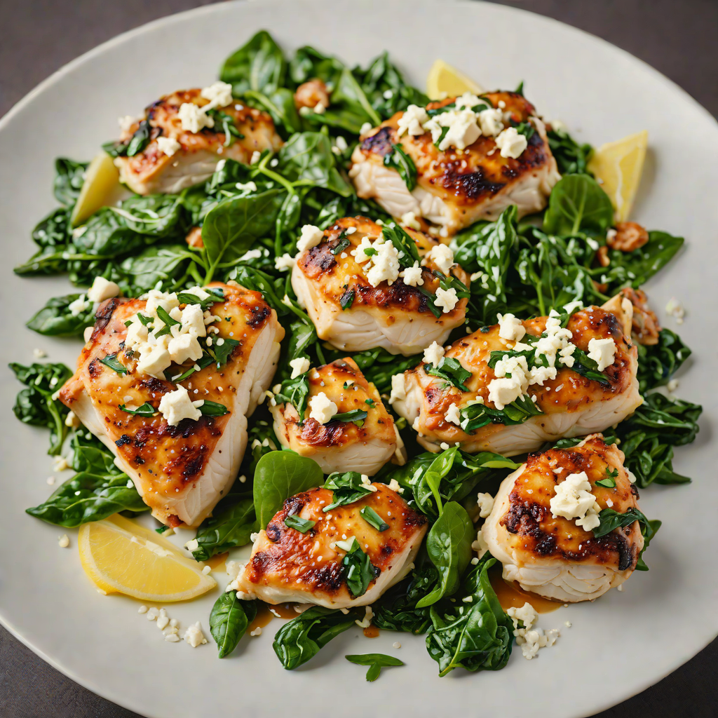 Sautéed Spinach and Feta-Stuffed Chicken Thighs