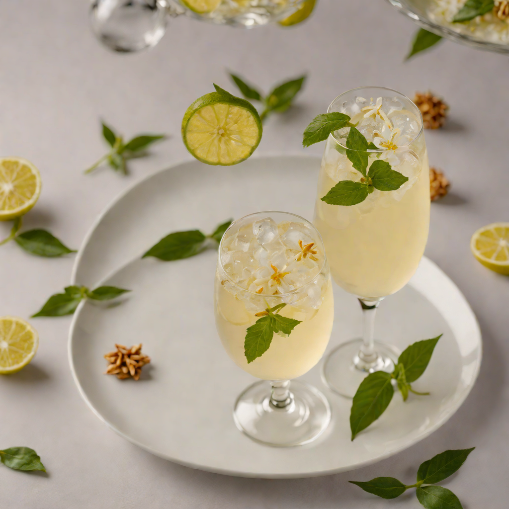 Zhihu Garden Jasmine Fizz