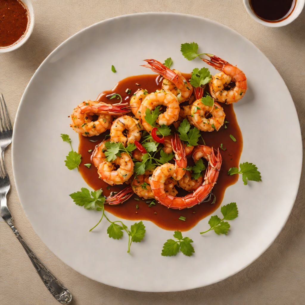 Pan-Seared Goan Prawn Balchão with Tangy Red Chili Paste