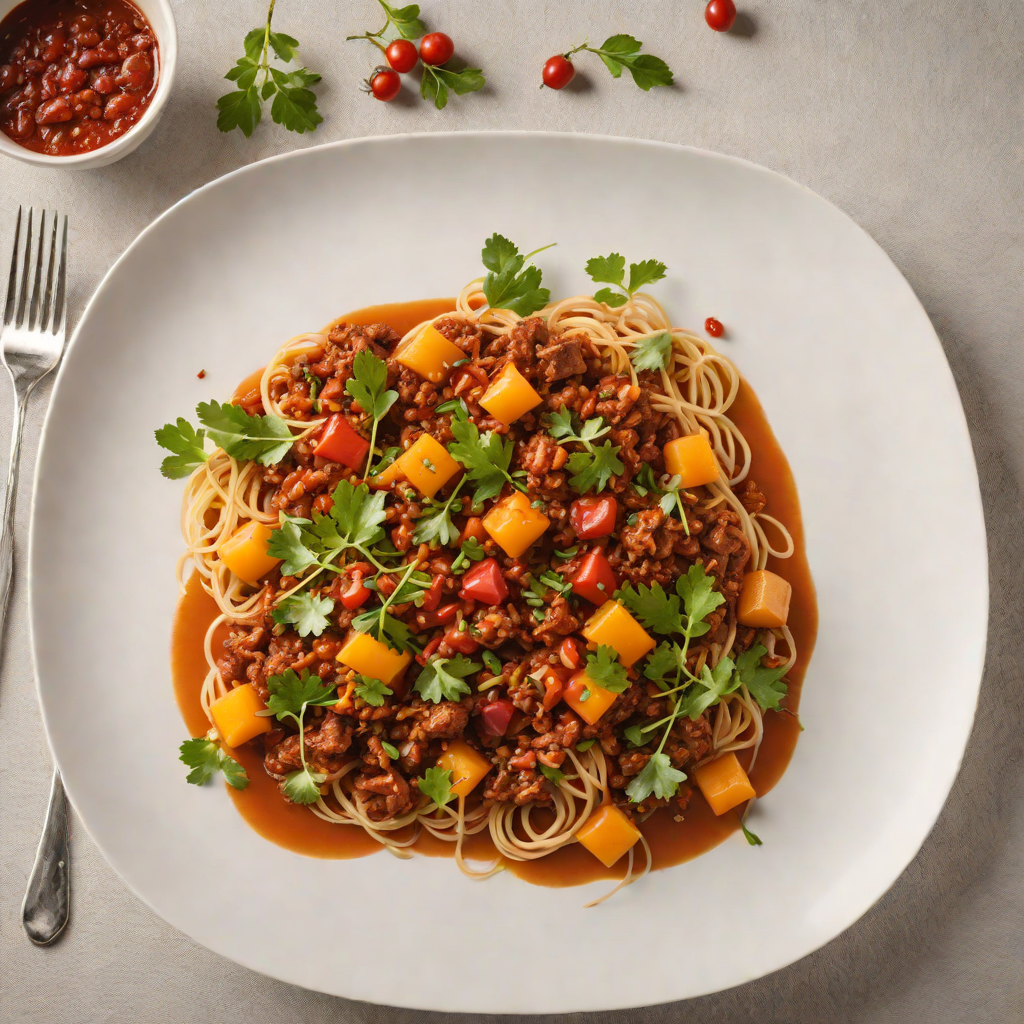 Slow-Cooked Kangaroo Ragu with Bush Tomato and Quandong