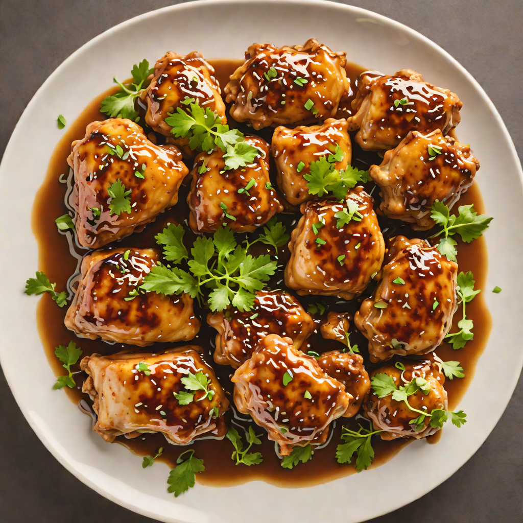 Sautéed Chicken Thighs with Spicy Honey Glaze
