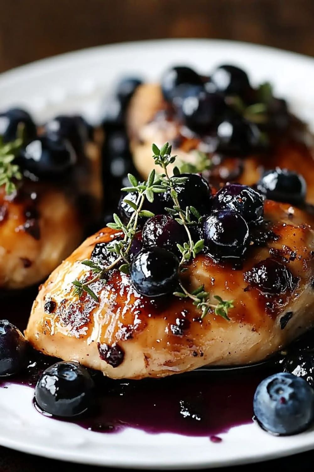 Pan-Seared Chicken with Snorlax Berry Glaze